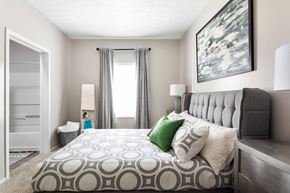 Canal Winchester apartment for rent - Master Bedroom View - The Commons at Canal Winchester