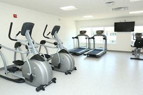 Midland apartment for rent - Fitness center  at Brooks Apartments, Michigan, 48642
