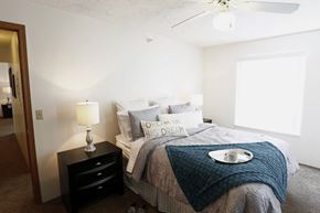 Marshall apartment for rent - Master Bedroom area at McClellan Estates III Apartments , Marshall, Michigan