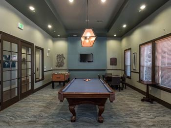 Billiards room