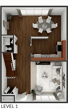 Floor plan for 3 beds, 1.5 baths, 1568 sqft