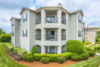 Wrap-around balconies in select homes
