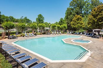 Two outdoor swimming pools
