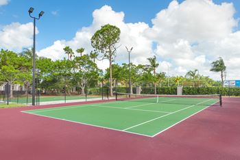 La costa apartments lighted tennis court