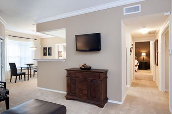 Lodge at cypresswood - crown molding in each apartment