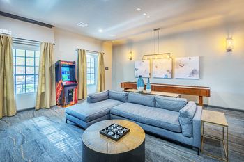 Lodge at cypresswood - game area with shuffle board, board games and arcade game
