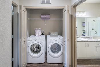 Washer & dryer in unit