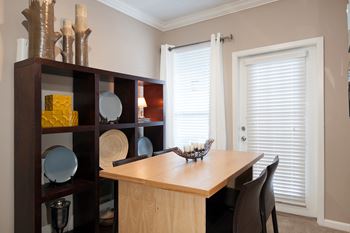 Weston point apartments - single french door to patio