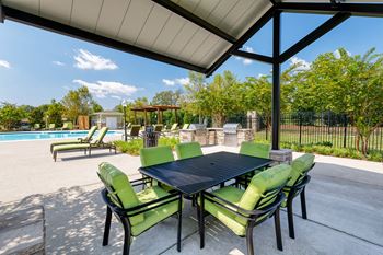 Glenbrook apartments poolside cabana and bbq grills