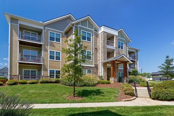Glenbrook apartments private patio or balcony with outside storage