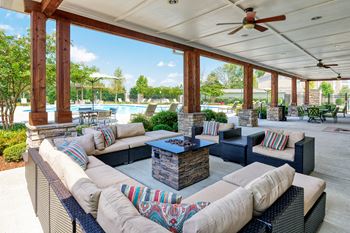 Glenbrook apartments fire pit