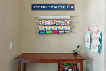 Glenbrook apartments complimentary gift wrapping center