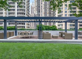 Cabanas and grilling stations