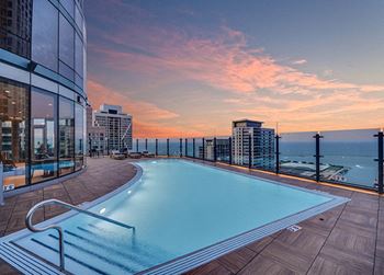 Elevate rooftop pool