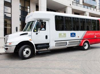 Shuttle bus service to yonge & sheppard subway