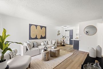 Phoenix apartment for rent - a living room with a couch and a table