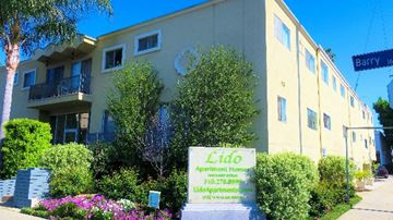 Los Angeles apartment for rent - a building with a sign in front of it