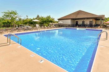Saltwater pool with concessions