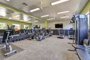 Spacious clubhouse with 24/7 fitness center