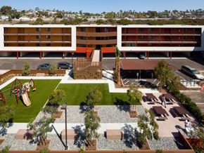 San Diego apartment for rent - View of community l Mission Apartments in San Diego CA