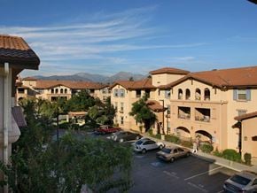 Pomona apartment for rent - Exterior Building and Parking   l Portofino Villas Apartments  in Pomona CA 