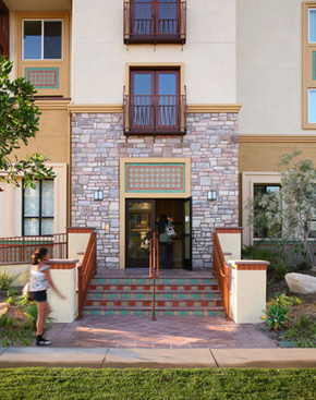 Westminster apartment for rent - Front Entry l Royale Apartments in Westminster CA