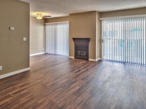 Valley Village apartment for rent - Living Room with Fireplace Apartments For Rent in Valley Village CA 91607 | Villa Fontaine