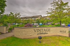 Bellingham apartment for rent - Monument Sign at VINTAGE AT BELLINGHAM, Bellingham, Washington