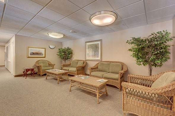 Spokane apartment for rent - Seating Area at VINTAGE AT SPOKANE, Washington