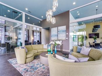 Picturesque lobby area