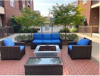 Sun porch courtyard