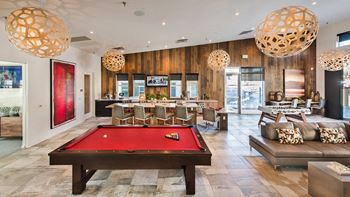 Billiards room