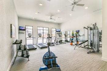 Modern fitness center