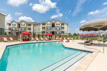 Sparkling swimming pool