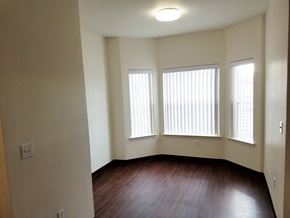 Arvin apartment for rent - Image of a living space with large windows