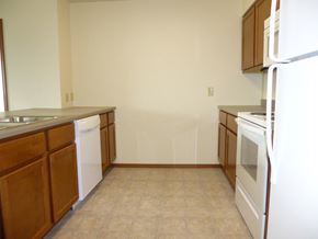 Kalispell apartment for rent - Image of sink, dishwasher, cabinets, stove, fridge