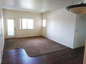 Porterville apartment for rent - Living Room and entry way.