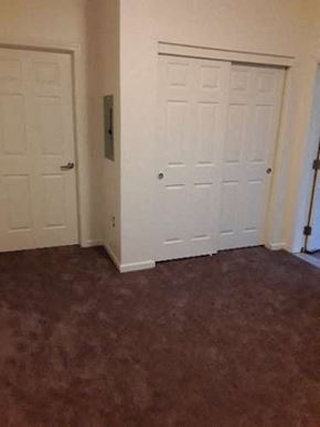 Watsonville apartment for rent - Image of closed closet in carpeted room