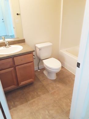 Kallispell apartment for rent - Bathroom with tub/shower