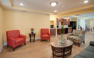Salisbury apartment for rent - a living room with chairs and a table