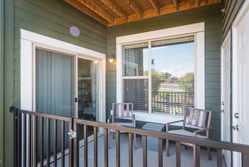 Private balcony