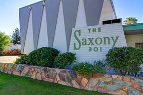 Phoenix apartment for rent - the savoy hotel sign in front of the building