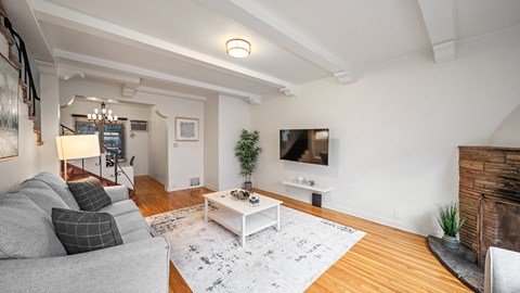 Floor plan for 2 beds, 2.5 baths, 1500 sqft