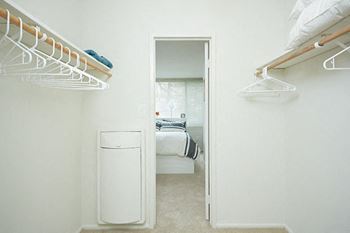 Large walk-in closet