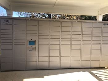 24-Hour package lockers