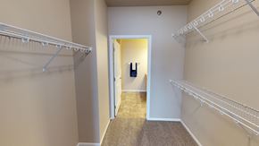 Fargo apartment for rent - walk in closet
