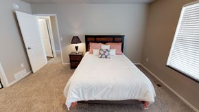 West Fargo townhouse for rent - bedroom with bed