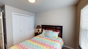 West Fargo townhouse for rent - bedroom with bed