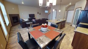 Moorhead townhouse for rent - dining room, dining table