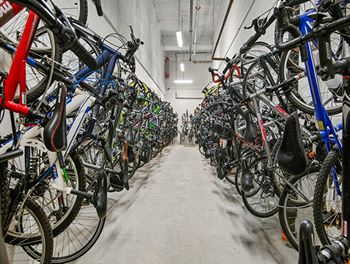 Bike repair area